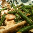 豚肉といんげん炒め「ごま風味」