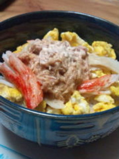 某お店の丼?!☆カニツナ丼☆-レシピのメイン写真