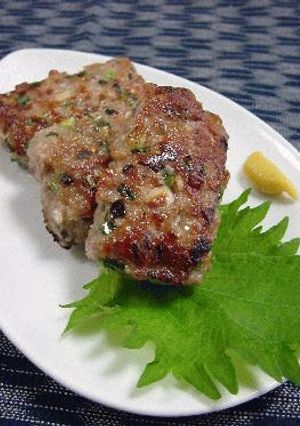 豚ひき肉のつくね風。-レシピのメイン写真
