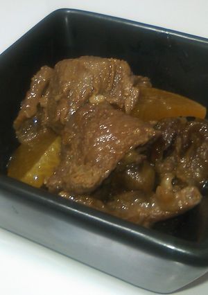 炊飯器で　とろとろ牛筋煮込み-レシピのメイン写真