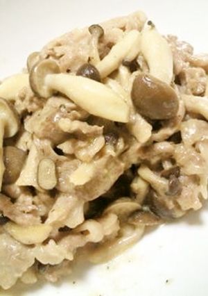 豚肉としめじのマヨチー炒め-レシピのメイン写真