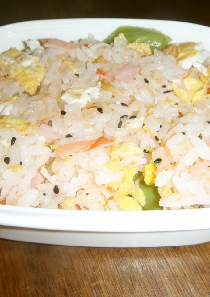 手作り寿司酢で鮭の散らし寿司弁当-レシピのメイン写真