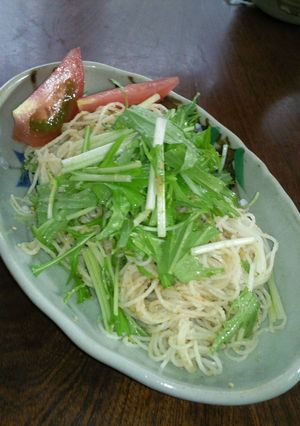 簡単☆ごまたっぷりアレンジ素麺-レシピのメイン写真