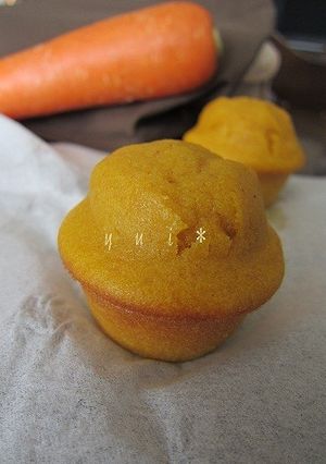 *にんじん おやつ用カップケーキ*-レシピのメイン写真