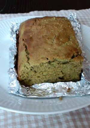 超簡単☆ミキサーでエンドウ豆のケーキ-レシピのメイン写真