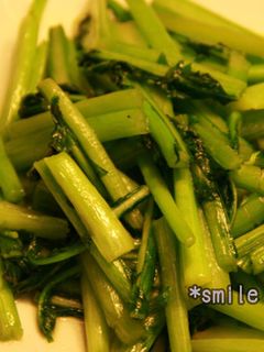 かぶの茎でシャキシャキ炒め-レシピのメイン写真