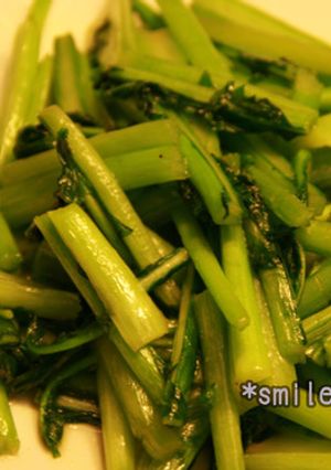 かぶの茎でシャキシャキ炒め-レシピのメイン写真