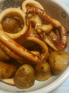 里芋といかの煮物はおふくろの味♡-レシピのメイン写真