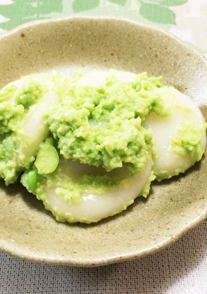 仙台の郷土料理ずんだもち（ずんだばっと）-レシピのメイン写真