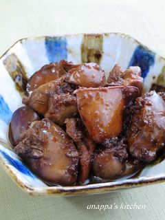 鶏レバーのウスターソース煮-レシピのメイン写真
