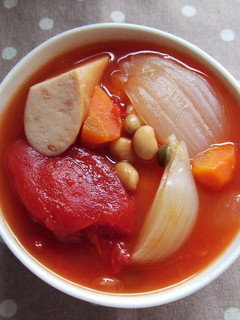 新玉&とまとのスープ-レシピのメイン写真