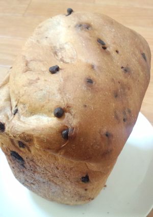 チョコチップいっぱい食パン-レシピのメイン写真