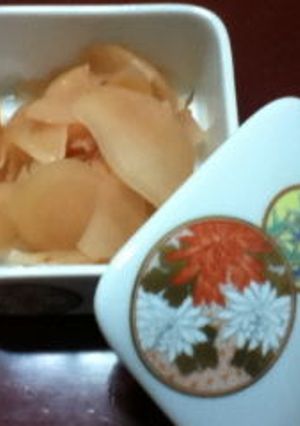 おふくろの味 簡単手作り新生姜のガリ-レシピのメイン写真