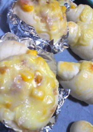 卵、油、バターなしヘルシーﾊﾟﾝ-レシピのメイン写真