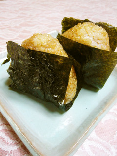 チーズ イン 焼きおにぎり-レシピのメイン写真