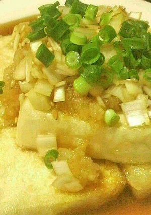 豆腐ステーキ〜おろしネギぽん酢添え〜-レシピのメイン写真