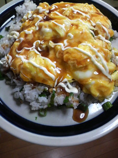 お好み焼きオムライス-レシピのメイン写真