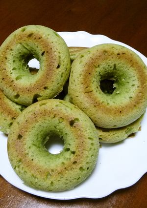 もっちもち☆超ヘルシーな焼きドーナツ-レシピのメイン写真