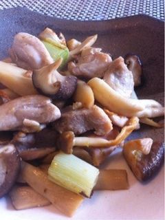 鶏肉ときのこの柚子胡椒炒め-レシピのメイン写真