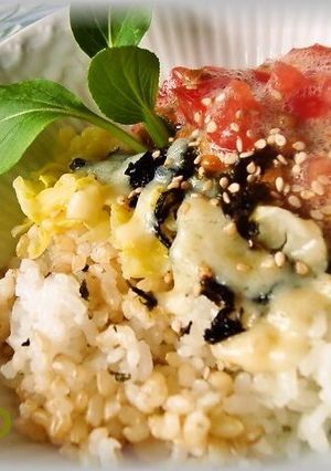 さらさら食べられる!トマチー納豆丼♪-レシピのメイン写真