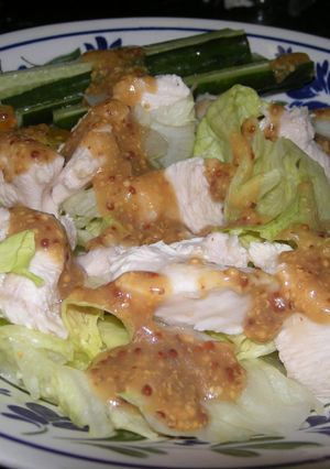 チキンサラダ（マスタードドレッシング）-レシピのメイン写真