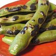 塩水でホクホク感動♥さやごと焼き空豆