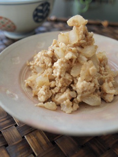 新玉たっぷり味噌そぼろ-レシピのメイン写真