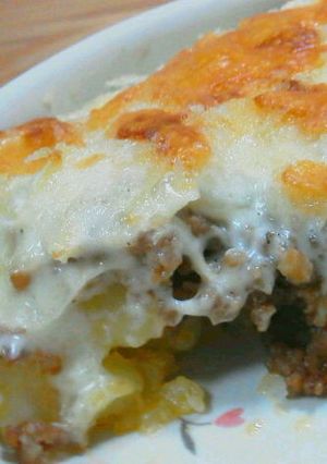 とろっとろ♪ポテトと挽き肉の重ね焼き-レシピのメイン写真