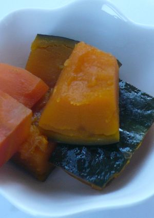 かぼちゃの煮物のコツ！-レシピのメイン写真