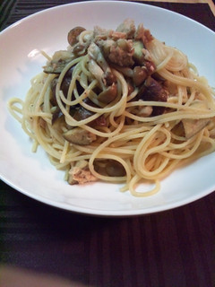 ほんだし入れて混ぜるだけ☆和風パスタ-レシピのメイン写真