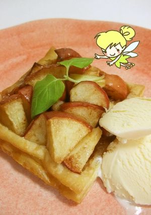 焼き林檎パイ-レシピのメイン写真