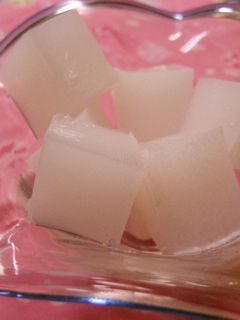 超簡単!なのにめちゃウマ♡カルピス寒天✿-レシピのメイン写真