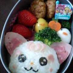 キャラ弁★ハミィ（プリキュア）-レシピのメイン写真