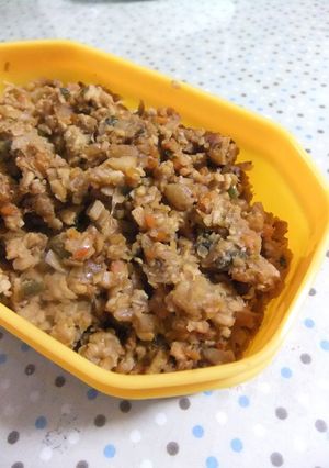 お野菜たっぷり栄養満点☆彩り肉味噌-レシピのメイン写真