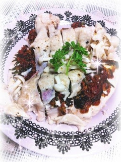 ヘルシー☆とり肉の梅肉はさみ-レシピのメイン写真