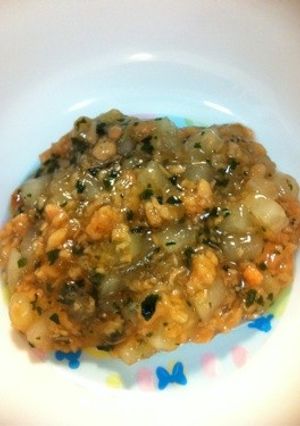 離乳食中期 鮭と大根ワカメのトロトロ和風-レシピのメイン写真