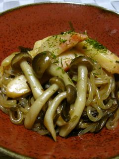 きのことしらたきのてんぷら入りあっさり煮-レシピのメイン写真