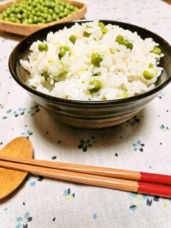 スナップえんどうの豆ご飯♪-レシピのメイン写真