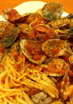 トマトのボンゴレパスタ-レシピのメイン写真