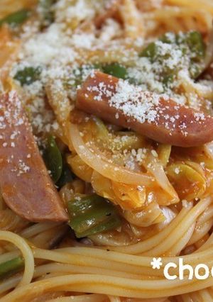 スパム◎ナポリタン-レシピのメイン写真