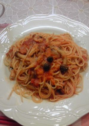 シーフードきのこパスタ-レシピのメイン写真