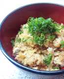 焼き穴子の黒コショー炊き込みごはん