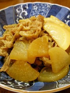 豚バラ・たけのこ・大根のこっくり煮-レシピのメイン写真