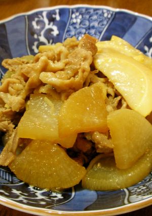 豚バラ・たけのこ・大根のこっくり煮-レシピのメイン写真