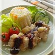 炊き込みチキンライス☆セロリ&ガーリック