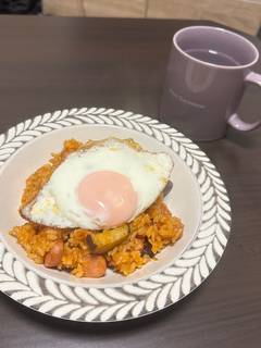 辛くないタイ炒飯☆カオパットガイサイカイ by 黒スグリ 辛くないタイ炒飯☆カオパットガイサイカイ by 黒スグリ
