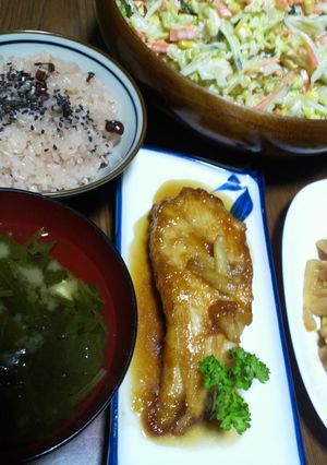 ご飯が進む☆簡単なカレイの焼き煮つけ☆-レシピのメイン写真