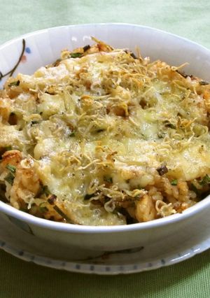 おかかごはんのチーズ焼き-レシピのメイン写真