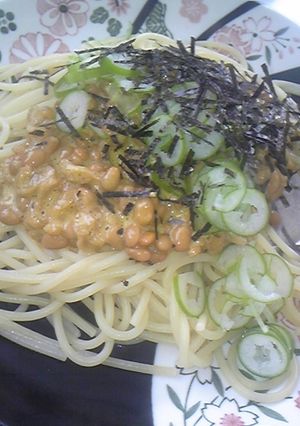 和風納豆パスタ-レシピのメイン写真