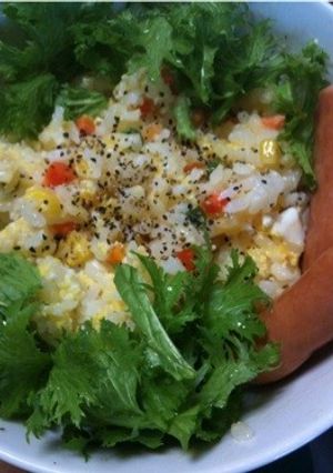 レンジで炒飯出来ちゃいました-レシピのメイン写真
